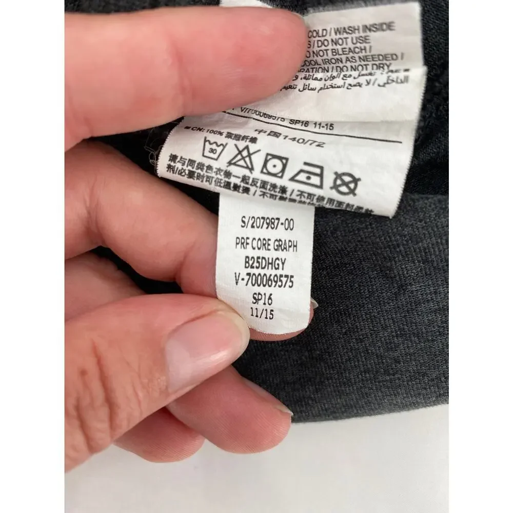Old Navy Active Run Wild Print Racerback Tank Top Gray Girls Large 10-12